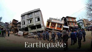 earthquake in hindi